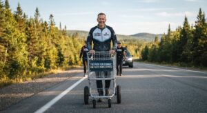 He Pushed a Shopping Cart on Vancouver’s Streets — Then Pushed One Across Canada