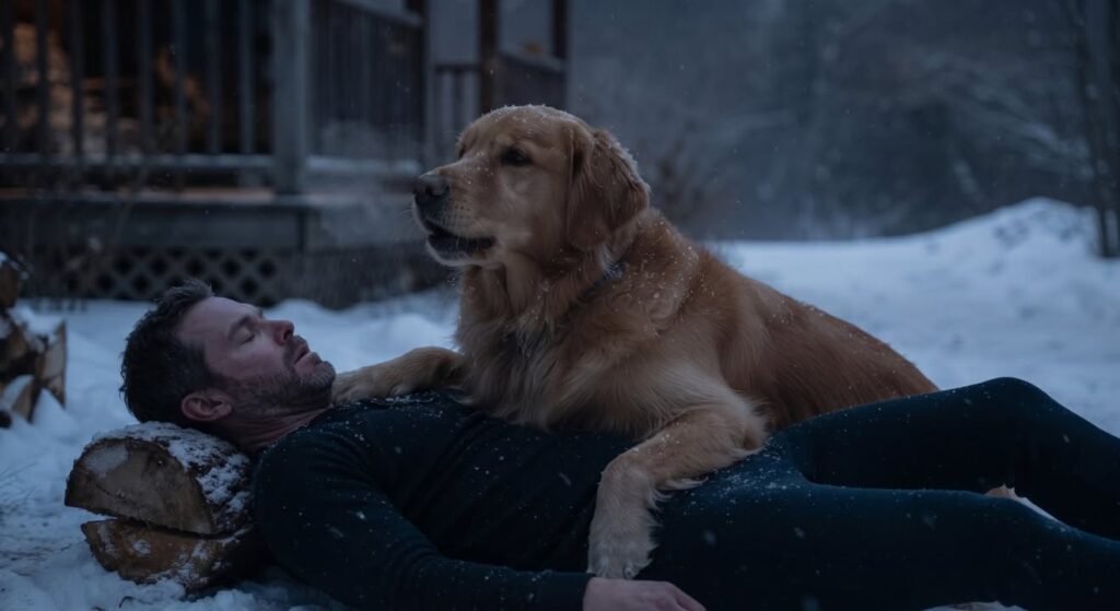 The Golden Retriever Who Kept a Paralyzed Man Alive in the Snow for 20 Hours