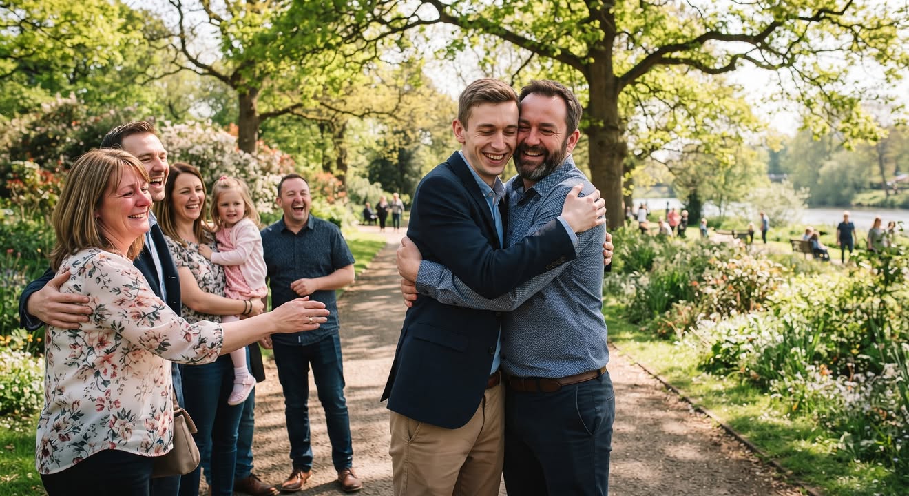 A Stranger 10,000 Miles Away Was His Only Match — Three Years Later, He Flew Across the World to Hug Him