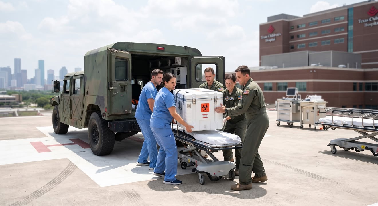 Every Plane in America Was Grounded. A C-130 Took Off With a Baby’s Liver