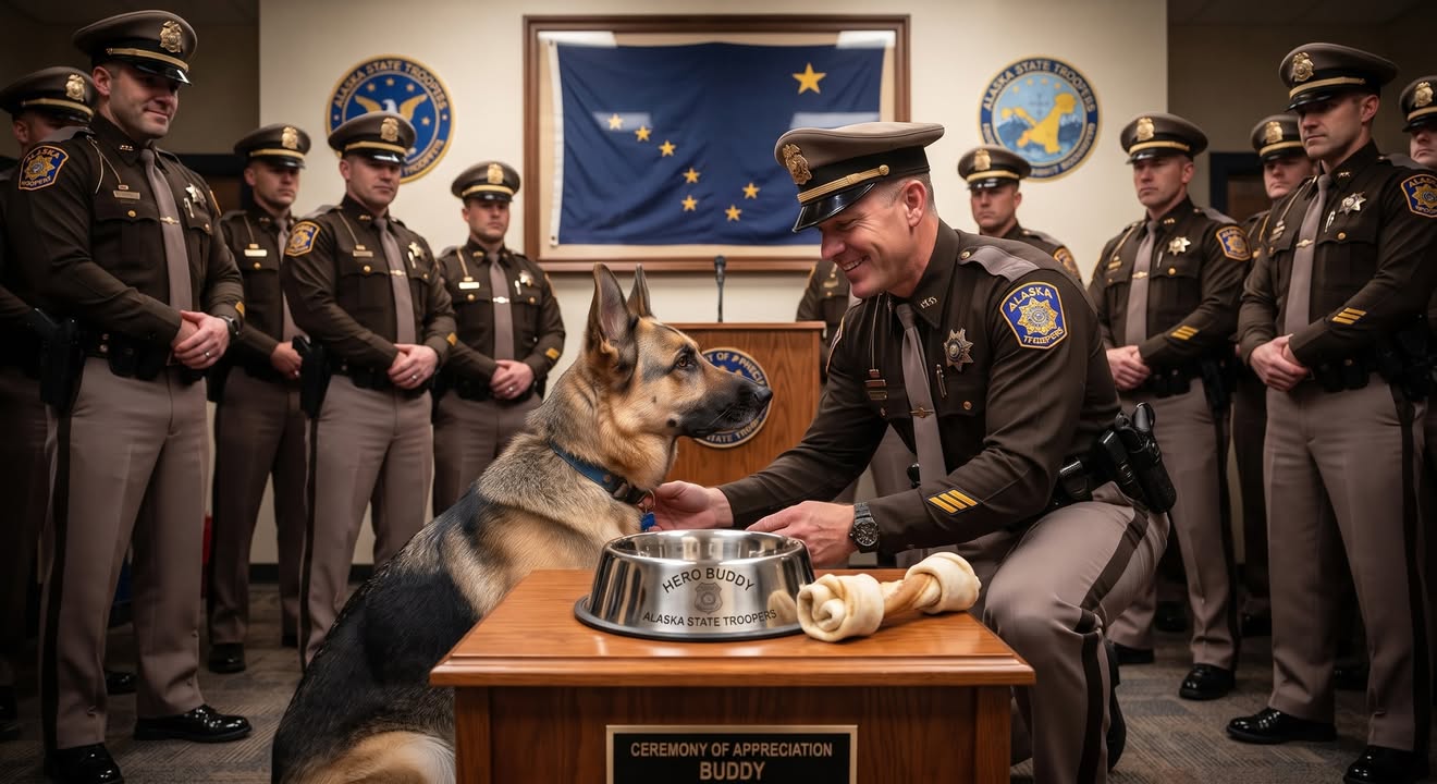 The Dog Who Found the Trooper When the Trooper Couldn’t Find the Fire