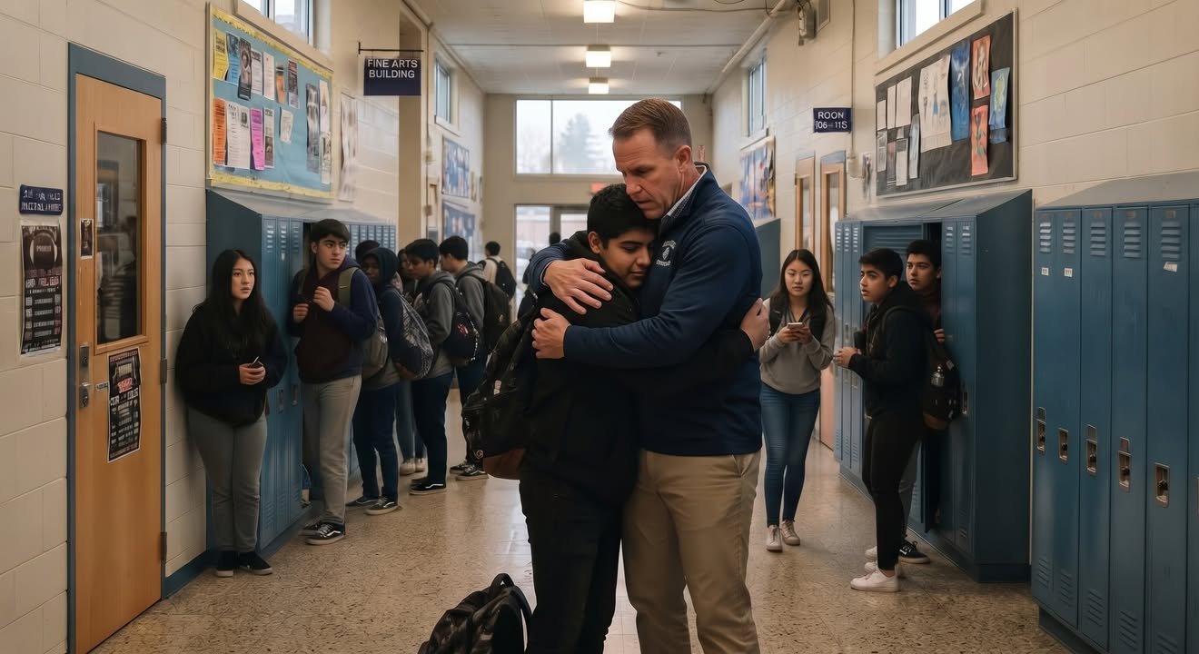 The Coach Who Took Away a Shotgun — Then Hugged the Student Holding It