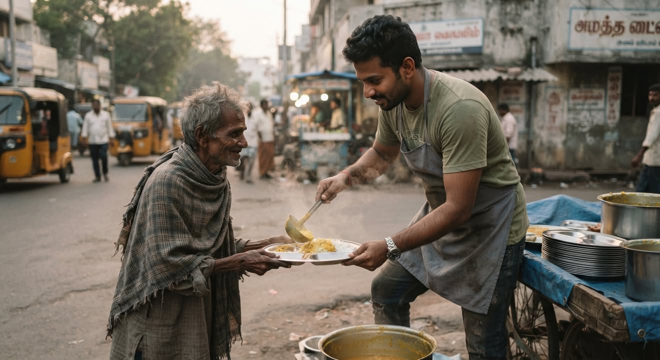He Was Headed to Switzerland as a Chef. Then He Saw a Starving Man.