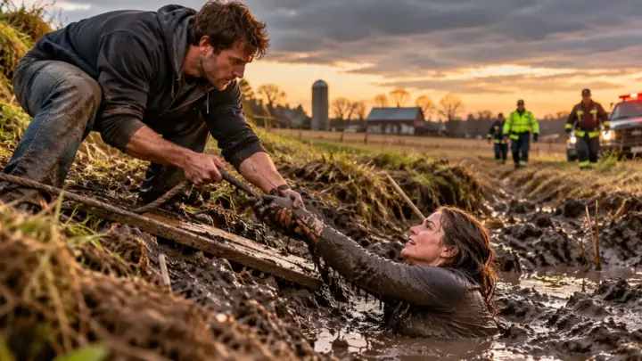 Arsenal Was Losing 3–0, So He Went Outside and Found a Woman Trapped in Mud